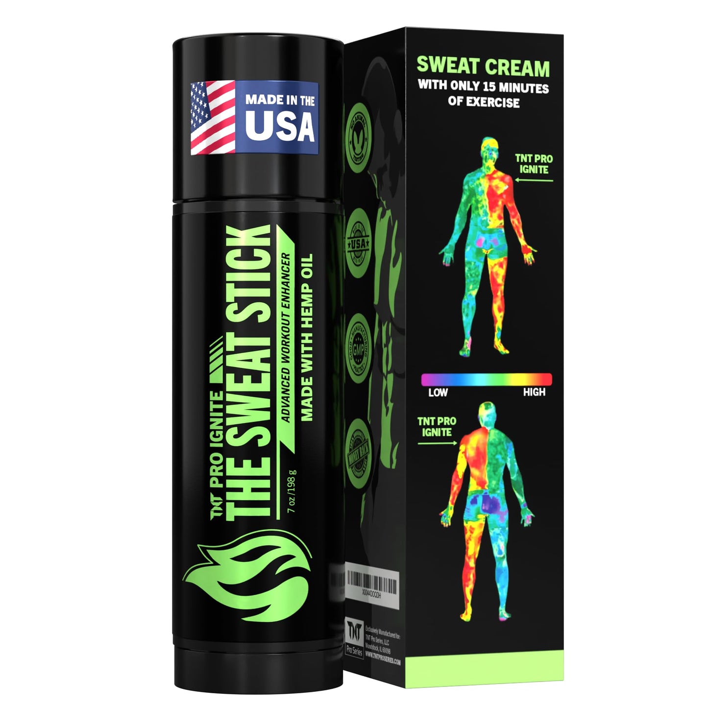 TNT Pro Ignite Sweat Cream Stick Sweat Cream Pre-Workout Sweat Cream is Helpful as a Hot Cream Sweat Gel
