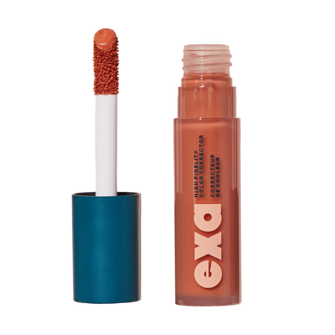 Exa Beauty - Natural High Fidelity Balancing Color Corrector | Cruelty-Free Inclusive Clean Beauty (Deep Peach 0.25 oz | 7.4 ml)
